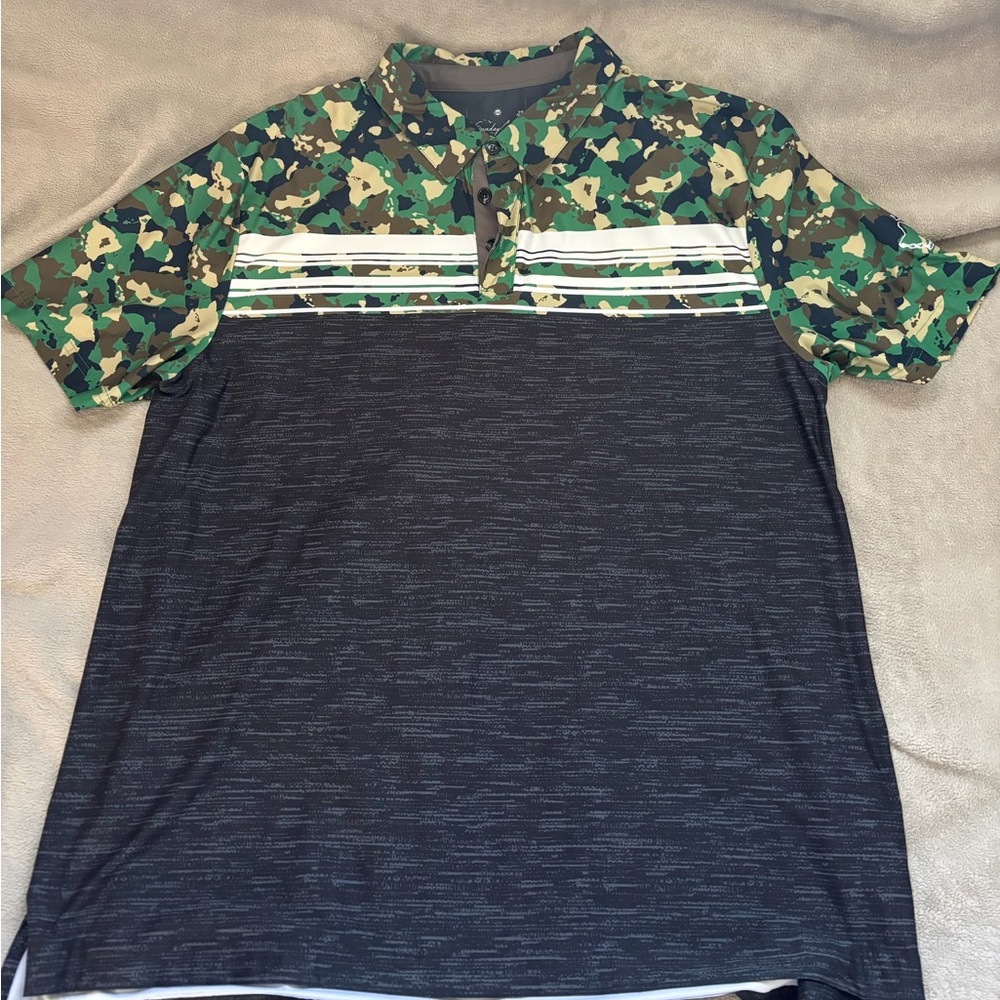 Men's Camouflage Polo Shirt